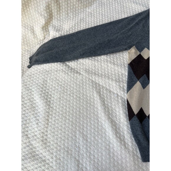 Vintage McGeorge Cashmere Sweater Argyle Ballantyne Scotland | Mens Size XXL - Picture 5 of 13